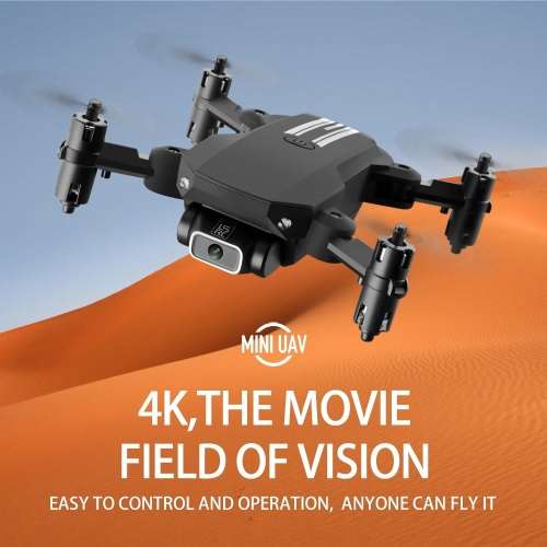 LS-MIN Mini WiFi FPV with 4K HD Camera Altitude Hold Mode Foldable RC Drone Quadcopter