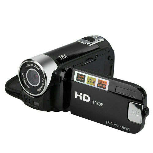 2.7 Inch 1080P HD Camcorder Digital Video Camera TFT LCD 16MP 16x Zoom DV AV Night Vision