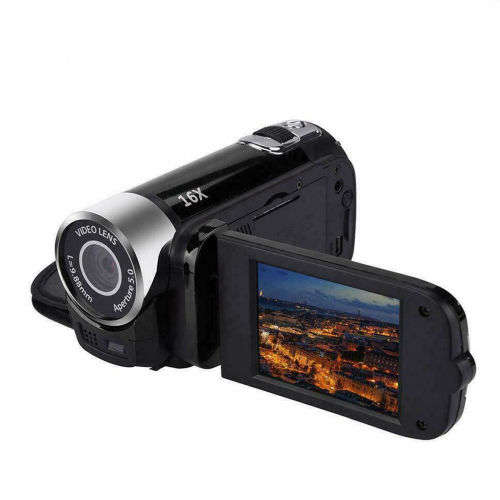 2.7 Inch 1080P HD Camcorder Digital Video Camera TFT LCD 16MP 16x Zoom DV AV Night Vision