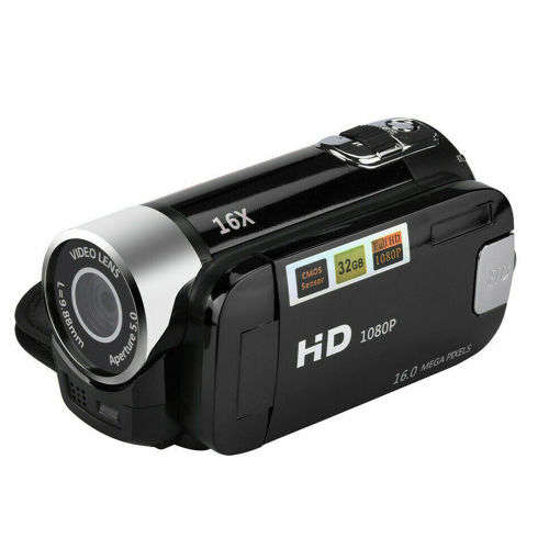 2.7 Inch 1080P HD Camcorder Digital Video Camera TFT LCD 16MP 16x Zoom DV AV Night Vision