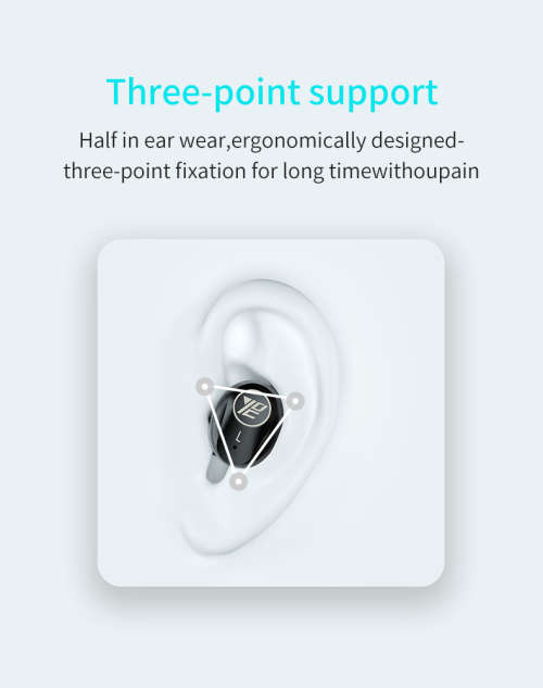 M16 Large-screen LED Digital Display TWS Earbuds Headphone Bluetooth Mobile Phone