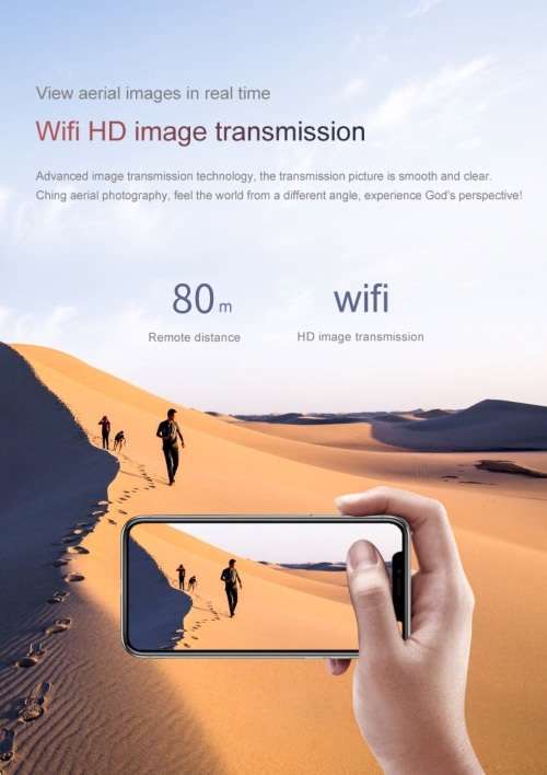 Mini Pocket Drone With 4K 1080P Dual Camera Optical Flow Positioning Foldable RC Quadcopter RTF
