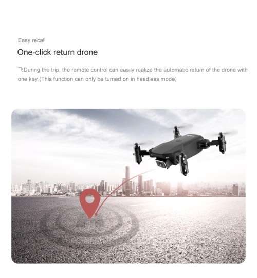 Mini Pocket Drone With 4K 1080P Dual Camera Optical Flow Positioning Foldable RC Quadcopter RTF