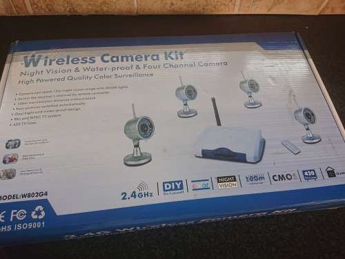 4 Wireless Security Camera Kit
