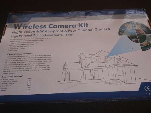 4 Wireless Security Camera Kit