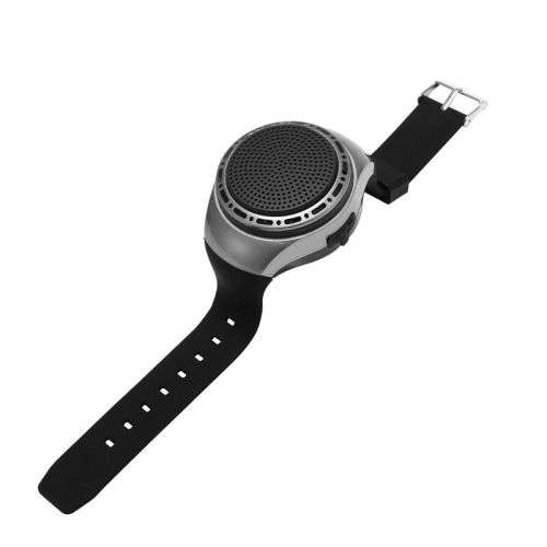 U6 Wrist Watch Bluetooth Speaker Card with Radio FM Portable Outdoor Sports Running LED