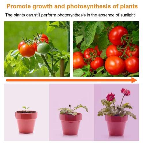 45W 169LED Full Spectrum UV + IR LED Plant Grow Light Veg Lamp For Indoor Hydroponic Flower