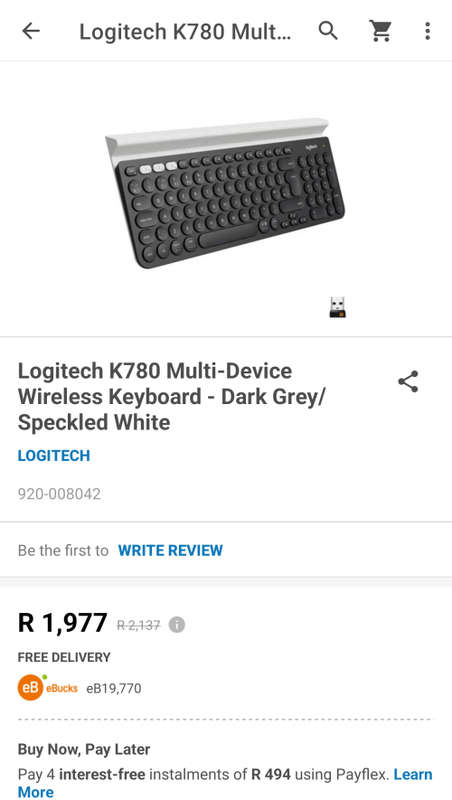 Logitech K780 Keyboard