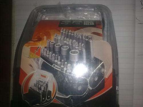 Black&Decker 38 piece Socket and Screwdriver Set