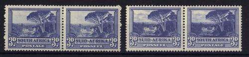 Union Hyphenated 3D pair with "Missing Clouds" variety inc Normal LHM Superb