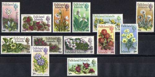 Falkland Island 1971 Decimal Currency surc set Complete MNH CV R350+