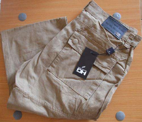 @ BEIGE DANIEL HECHTER BOOTLEG PANTS @