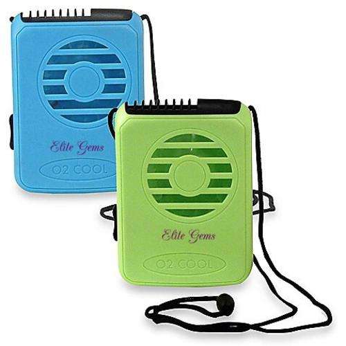 1st on BoB! O2 Cool Deluxe Battery Powered Necklace Fan! (Exception : Shipped via SA Post Office)
