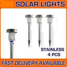 Garden Creations, Solar-Powered LED Accent Light, Set of 4