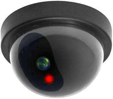DUMMY DOME CAMERA WITH LIGHT THE PERFECT DETER ReNT ( 2 ON AUCTION )