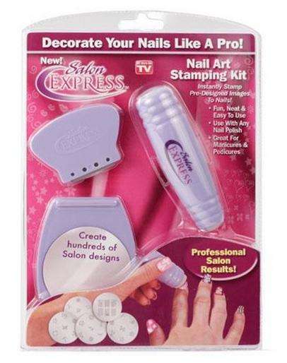 Salon express, Nail art stamping kit ( 2 ON AUCTION )