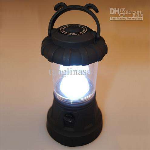 " 3 ON AUCTION "Super bright white 11-LED adjustable camping emergency light lamp lantern