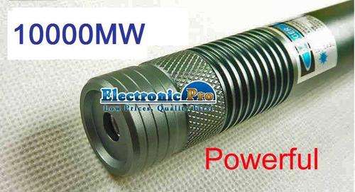 Powerful 10000mw laser pointer, pop up balloons & light matches instantly