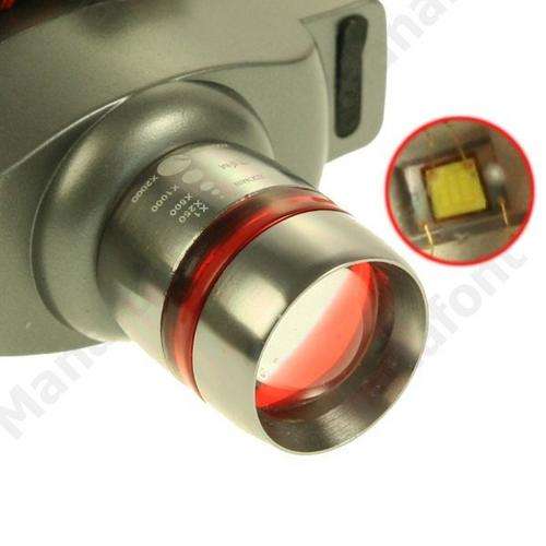 RECHARGABLE LED HEAD LIGHT -3 FUNCTION ADJUSTABLE