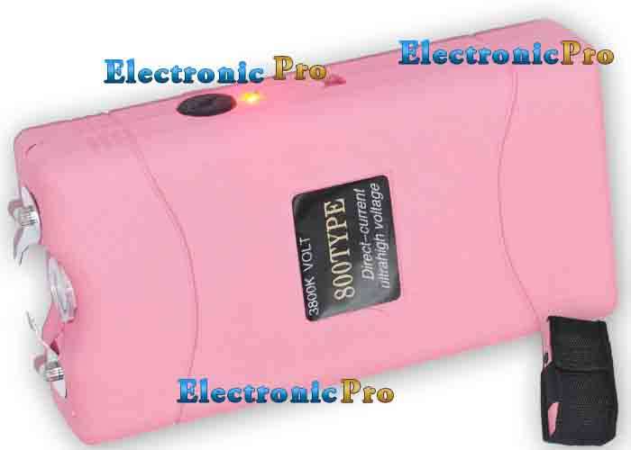 1,800,000 Rechargeable Stun Gun w/ LED Light ( buy for your loved ones )