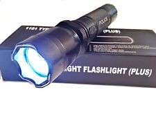 " HOT " Aluminum Heavy duty Police type Stun Gun and Strong Rechargeable Flashlight