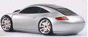 German design Ergonomic Porsche sport car mouse  ( wireless 2.4G, 1600DPI adjustable ) - SILVER