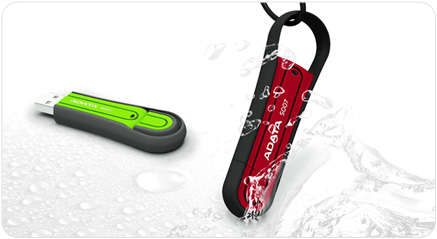 CRAZY AUCTION, ADATA WATERPROOF Military-Specification High-Speed USB Flash Drive, 4GB