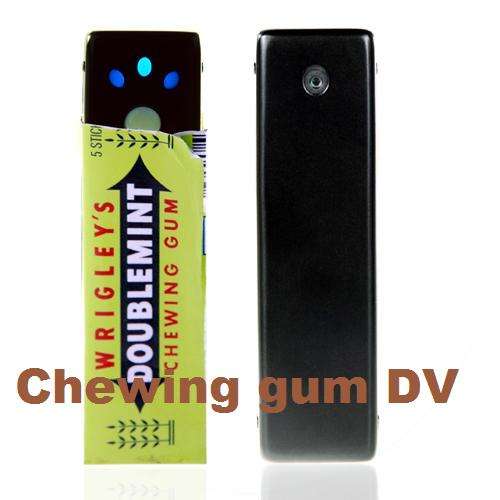 Mini Video Audio Spy Camera - Chewing Gum Wrapper Sized