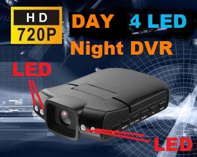 2011 New HD 720P Portable in-Car DVR Mini DV Sports Action Camera 2.5 inch TFT LCD Screen