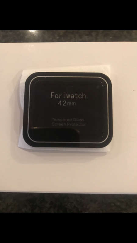 apple iWatch Tempered Glass Screen Protector for all 42mm models
