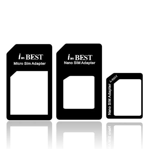 Nano Sim Adapter for Apple iPhone 5 / 4S / 4   NEW