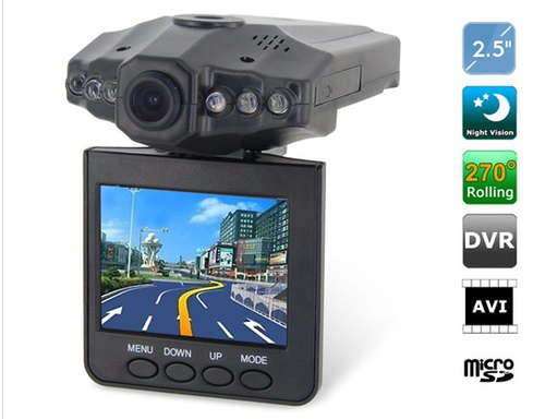 Nav Gear Car Security HD DVR Camera with 2,5" TFT Display Surveillance