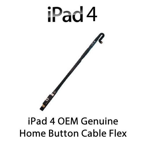 Original Home Flex Cable for Apple iPad 4 new
