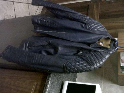 motorcyclists leather jacket