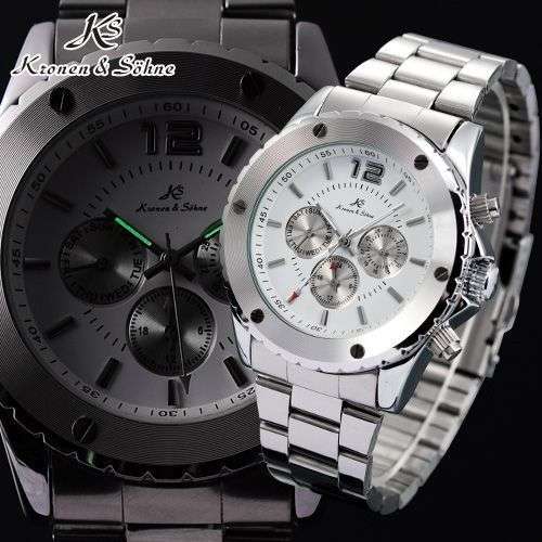 KRONEN & SÖHNE NAVIGATOR Automatic Watch with Box & Papers (KSNG001)
