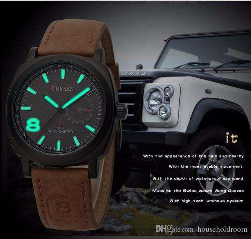 CURREN Luxury Men's Quartz Luminous Watch.