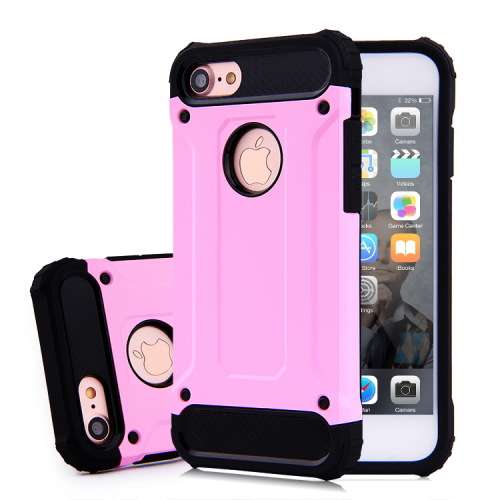 Apple iPhone 7 Armoured Phone Cover (Pink)