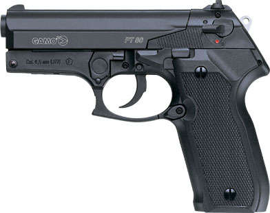 ORIGINAL GAMMO - GAS PELLET GUN PT80 + CO2