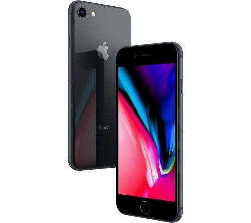 iPhone 8 64GB Space Grey + Wireless Charger and Cover