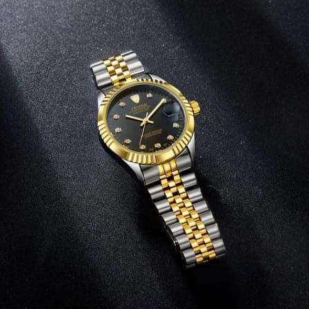 TEVISE ® Men`s CLASSIC AUTOMATIC CALENDAR Watch BRAND NEW RETAIL R2099-00