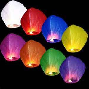 Sky Laterns Majestic way to celebrate any event  bid per Latern