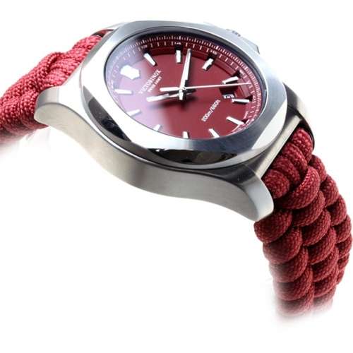Victorinox I.N.O.X. Paracord Red Dial Mens Watch 241744