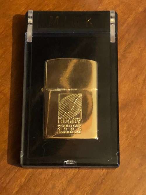 1995 Rugby World Cup Gold Plated Lighter