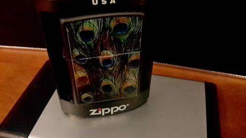 Peacock Zippo