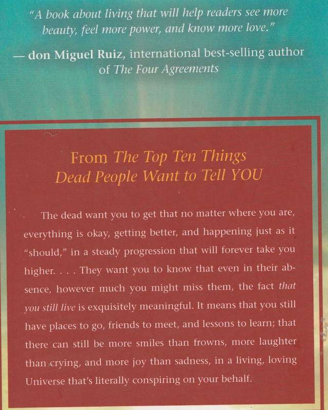 THE TOP TEN THINGS DEAD PEOPLE WANT TO TELL YOU by Mike Dooley