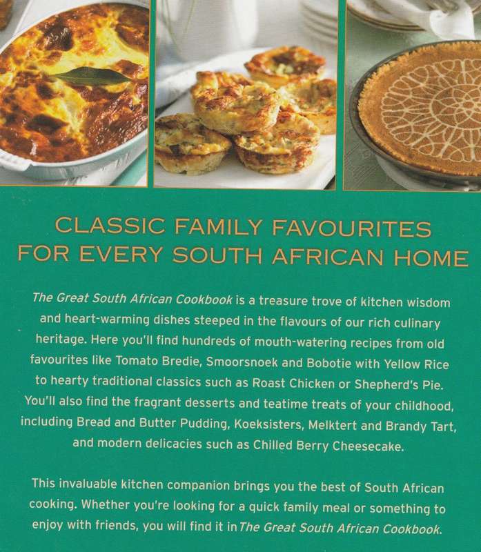 THE GREAT SOUTH AFRICAN COOKBOOK