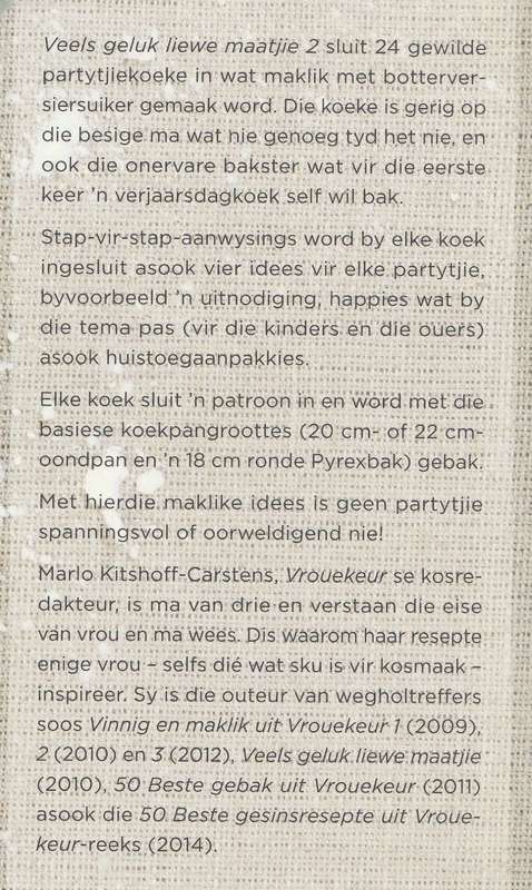 VEELS GELUK LIEWE MAATJIE 2 by Marlo Kitshoff-Carstens