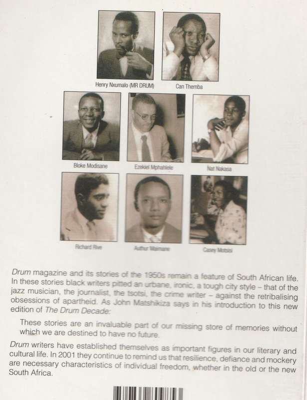 THE DRUM DECADE: STORIES FROM THE 1950s edited by Michael Chapman, introduction by John Matshikiza