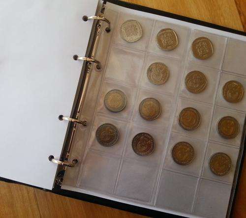 UNC Coin Sets 1997 upto 2011 In a Complete Coin Album BAR the 2000 Sets