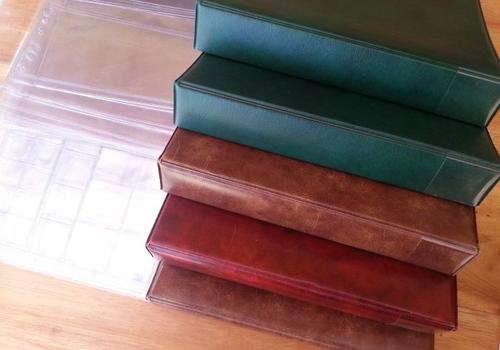 5 x A5 Coin Albums Including Coin Pages, Board dividers used and new